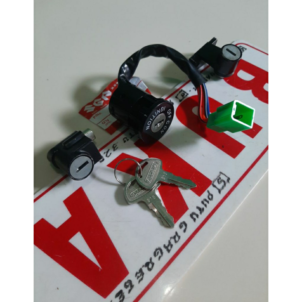Kunci kontak set  suzuki Rc80 Rc100 Rc Sprinter Rc100Bravo Rc100Dk Rc100Spirit