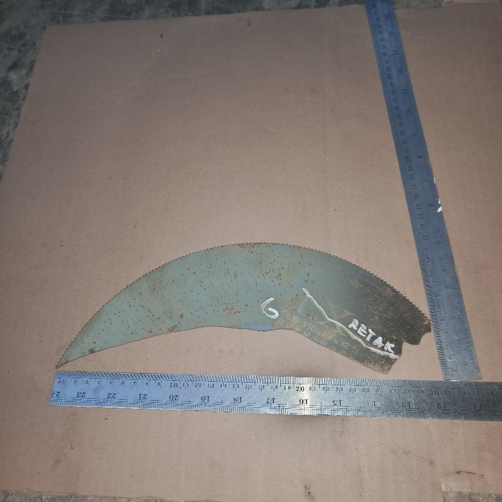 Circle Saw HSS M42 Tebal 1.6 mm, 2 mm Bahan Pisau Seset, Bahan Pisau, Bahan Bilah, Bahan Pisau Dapur