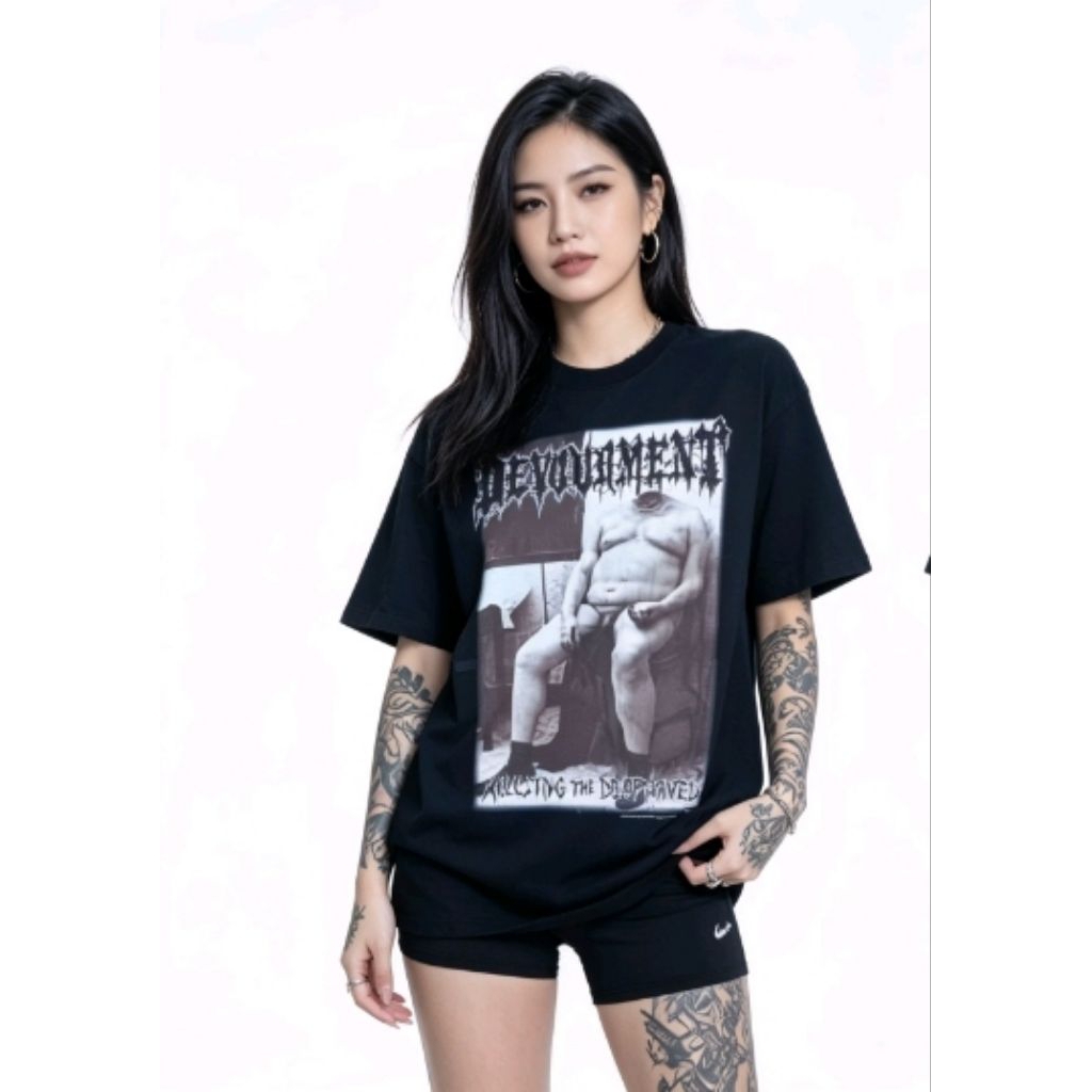 DEVOURMENT - MOLESTING THE DECAPITATED - BM - TSHIRT BAND METAL ORIGINAL