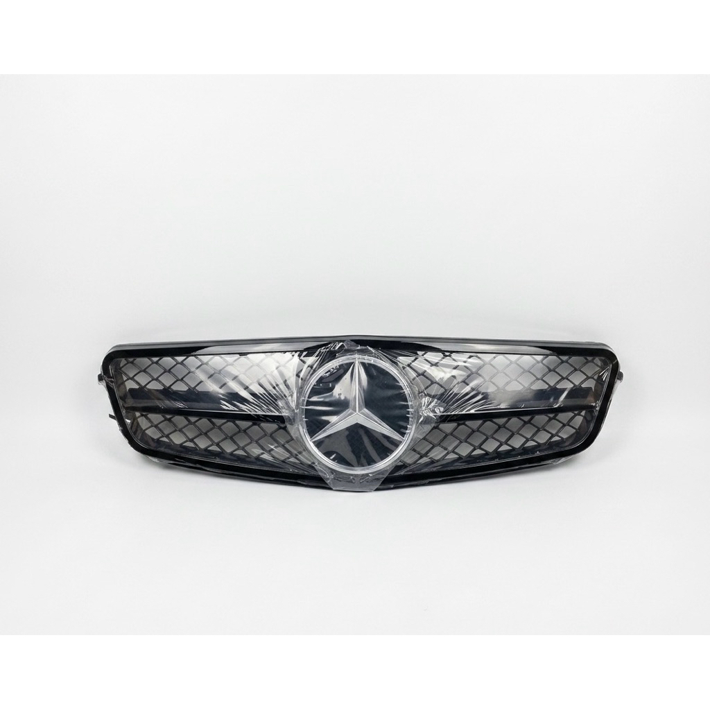 Grill Mercedes Benz W204 C63 AMG Black (2007-2014)
