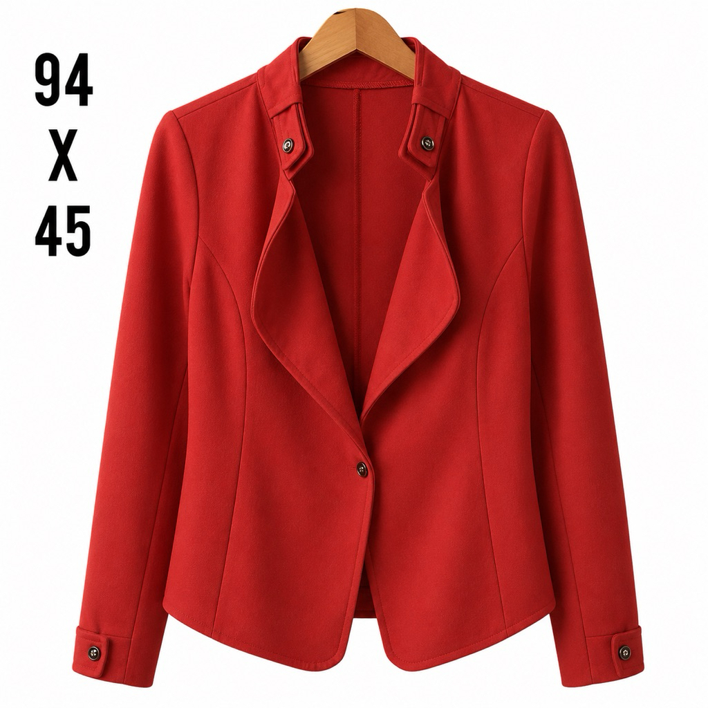 Blouse/ Atasan/ Jas Untuk Wanita Warna Merah Bata