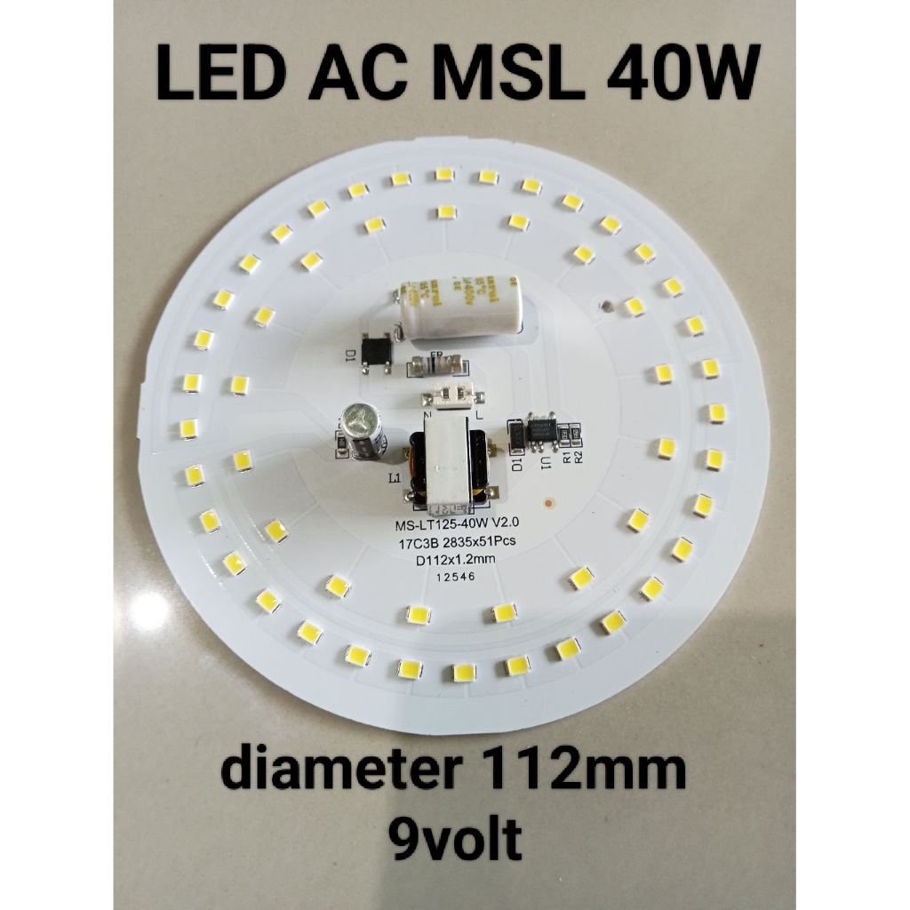 PCB LED AC MSL 40W ORIGINAL 40WATT