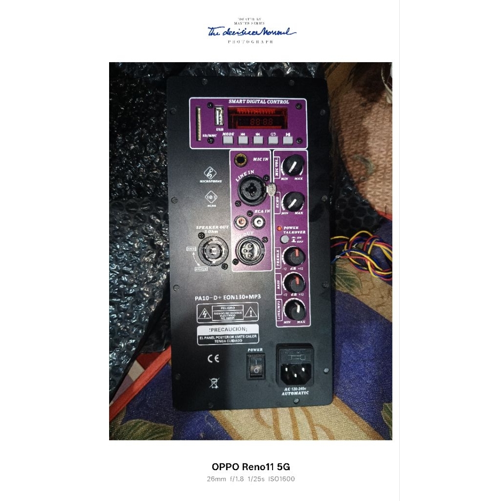 mesin power ampli speaker aktif class d 500w papan pcb dual layer