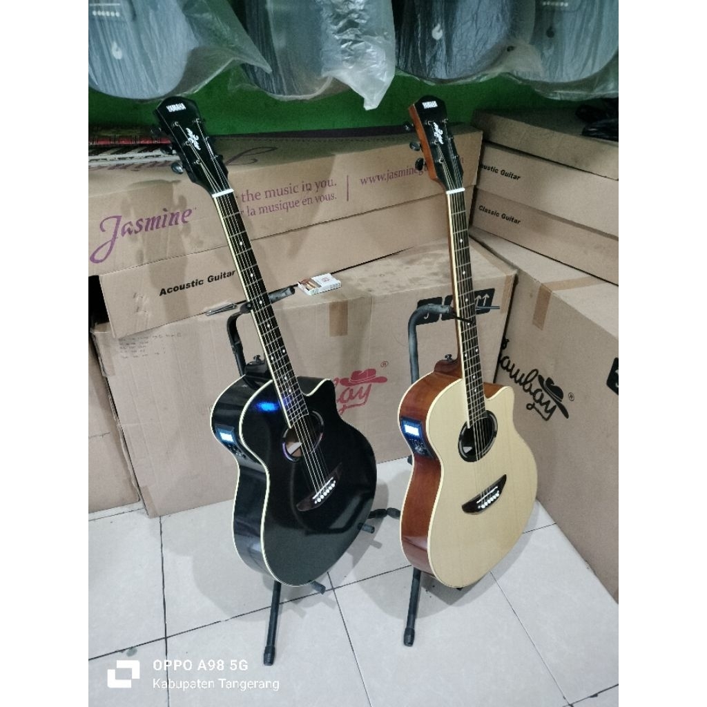 gitar akustik elektrik model Yamaha apx500ii custom premium