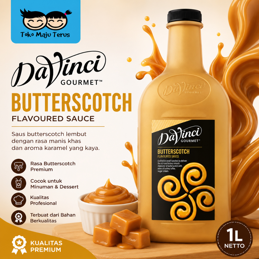 Davinci Sauce Butterscotch 2 L