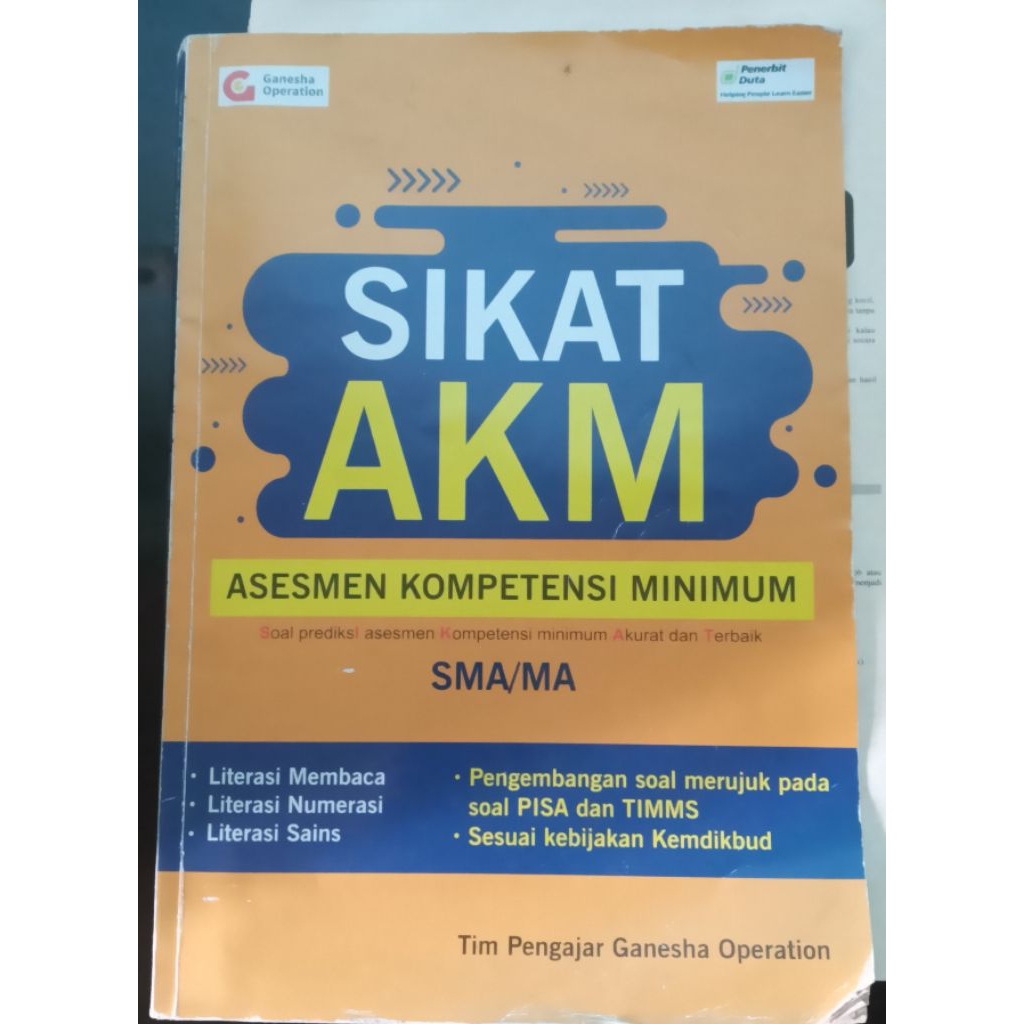 Sikat AKM SMA/MA