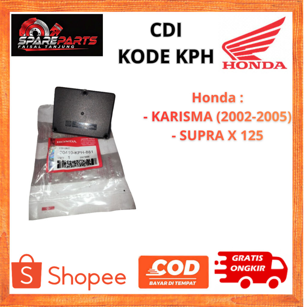 CDI Honda Supra X 125 & Karisma KPH Original