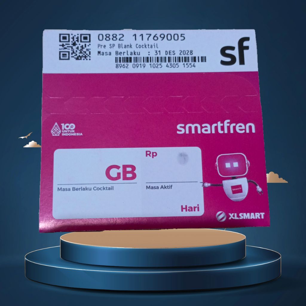 nomor cantik smartfren 88 2 11 76 9005 isi kuota 3gb jaringan 5G