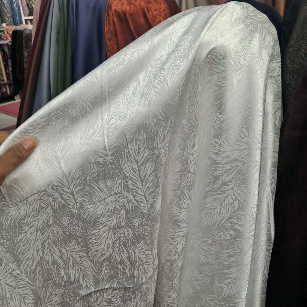 (COD) BAHAN KAIN JAGUAR SILK MOTIF // JAGUAR SILK PREMIUM 100%