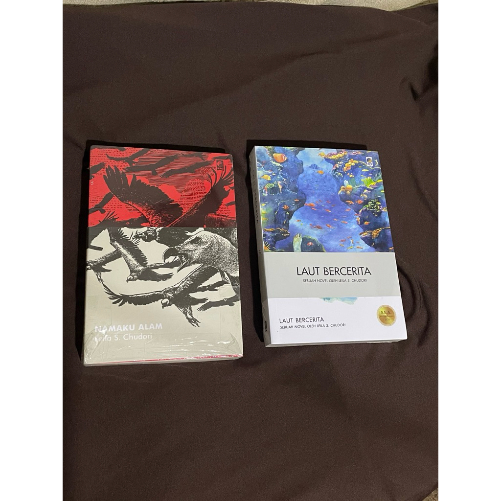 preloved/seal novel namaku alam | laut bercerita | sisi tergelap surga | ronggeng dukuh paruk| as lo