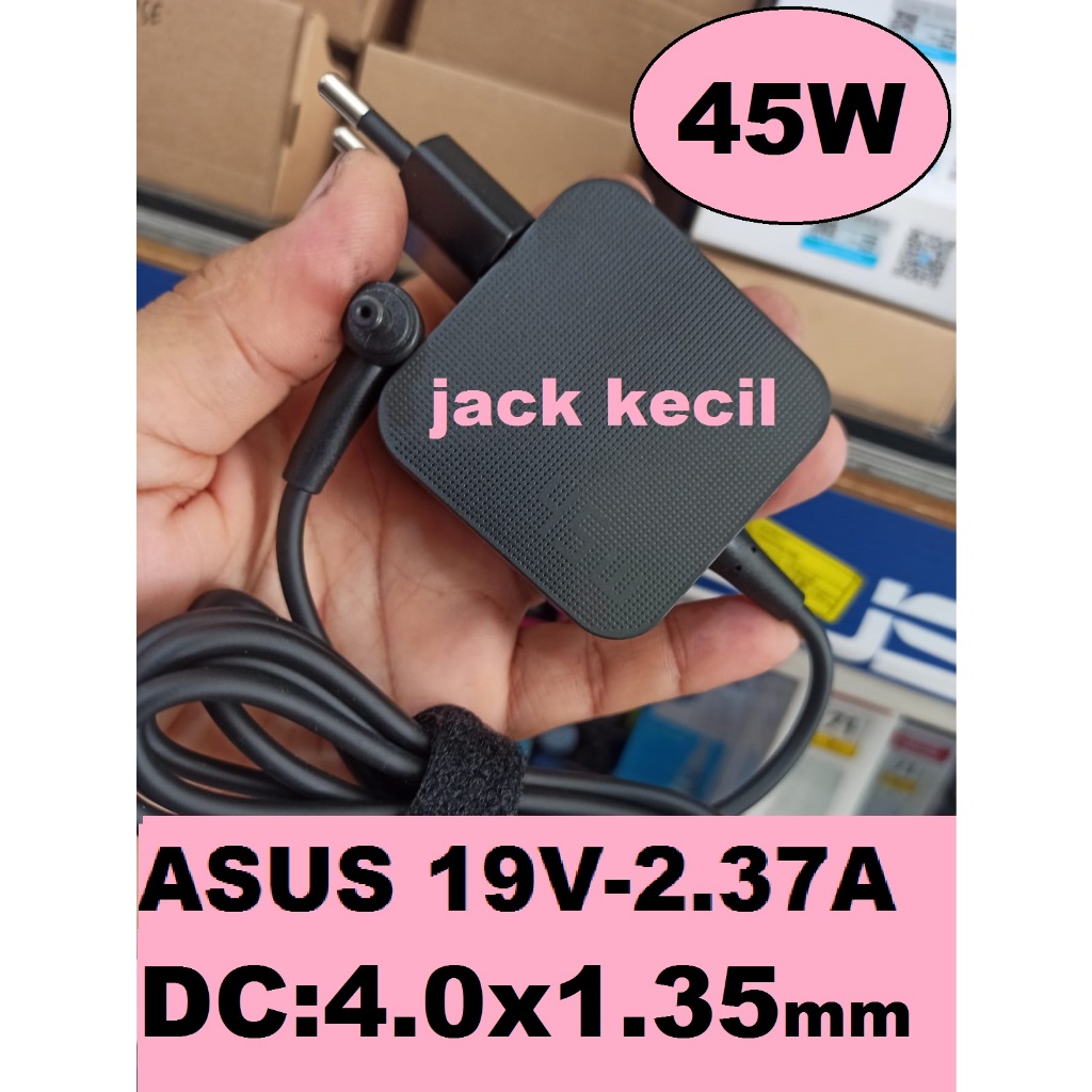Adaptor Charger Asus Zenbook UM431 UM431D UM431DA UM433 Series 19v-2.37A (4.0x1.35mm)
