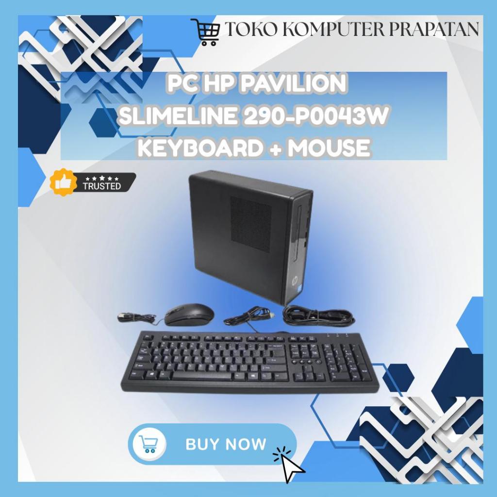 PC HP Pavilion Slimline 290-P0043W Intel Pentium Gold G4900 KEYBOARD + MOUSE
