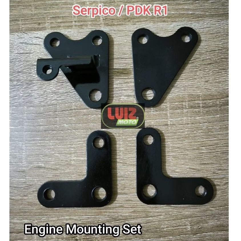 Engine mounting Kawasaki Serpico PDK R1