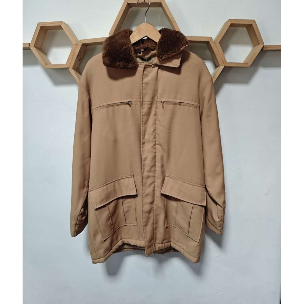 Jacket Sherpa Pria Size XL