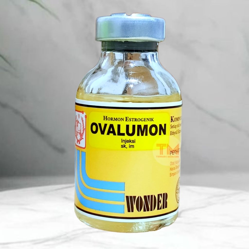 OVALUMON 20 ML Obat Injeksi Perangsang Birahi Hewan Betina Sapi Kambing Domba