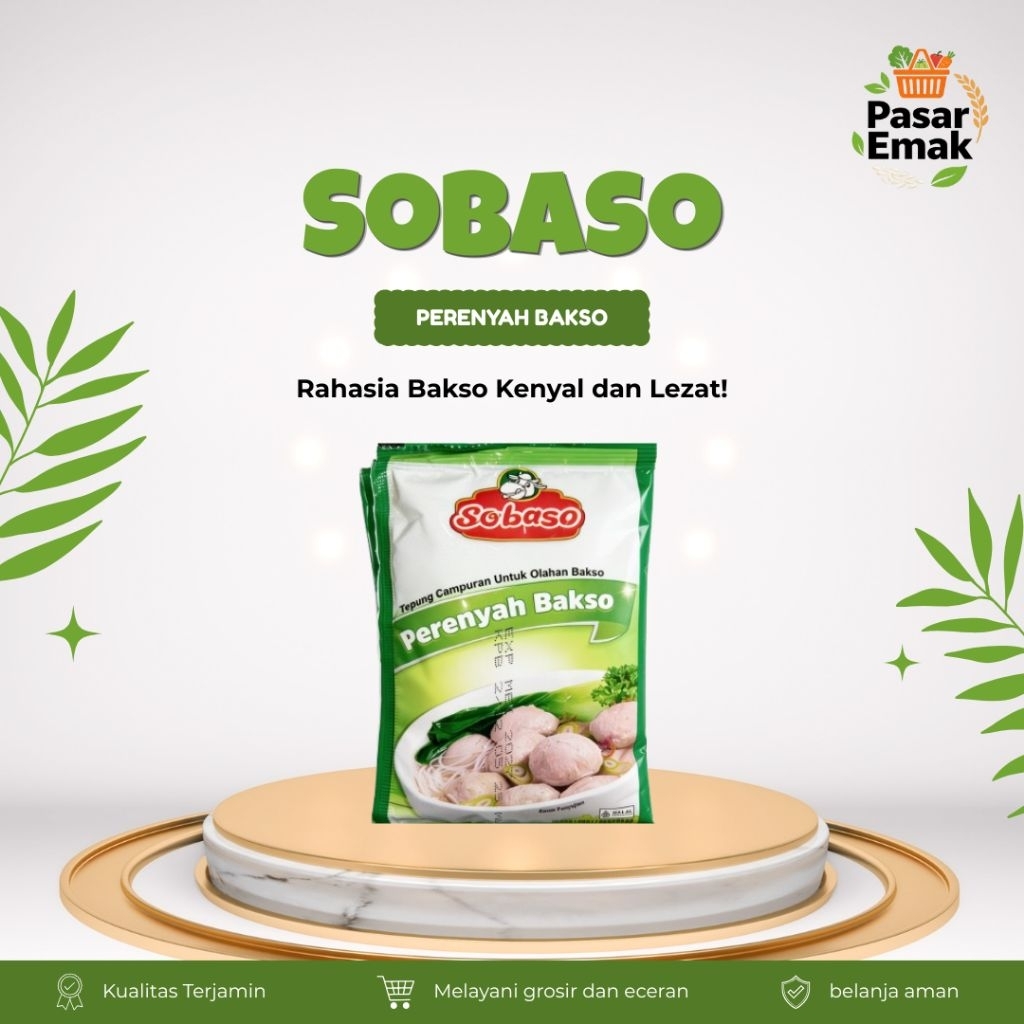 Sobaso Tepung Premiks Untuk Bakso