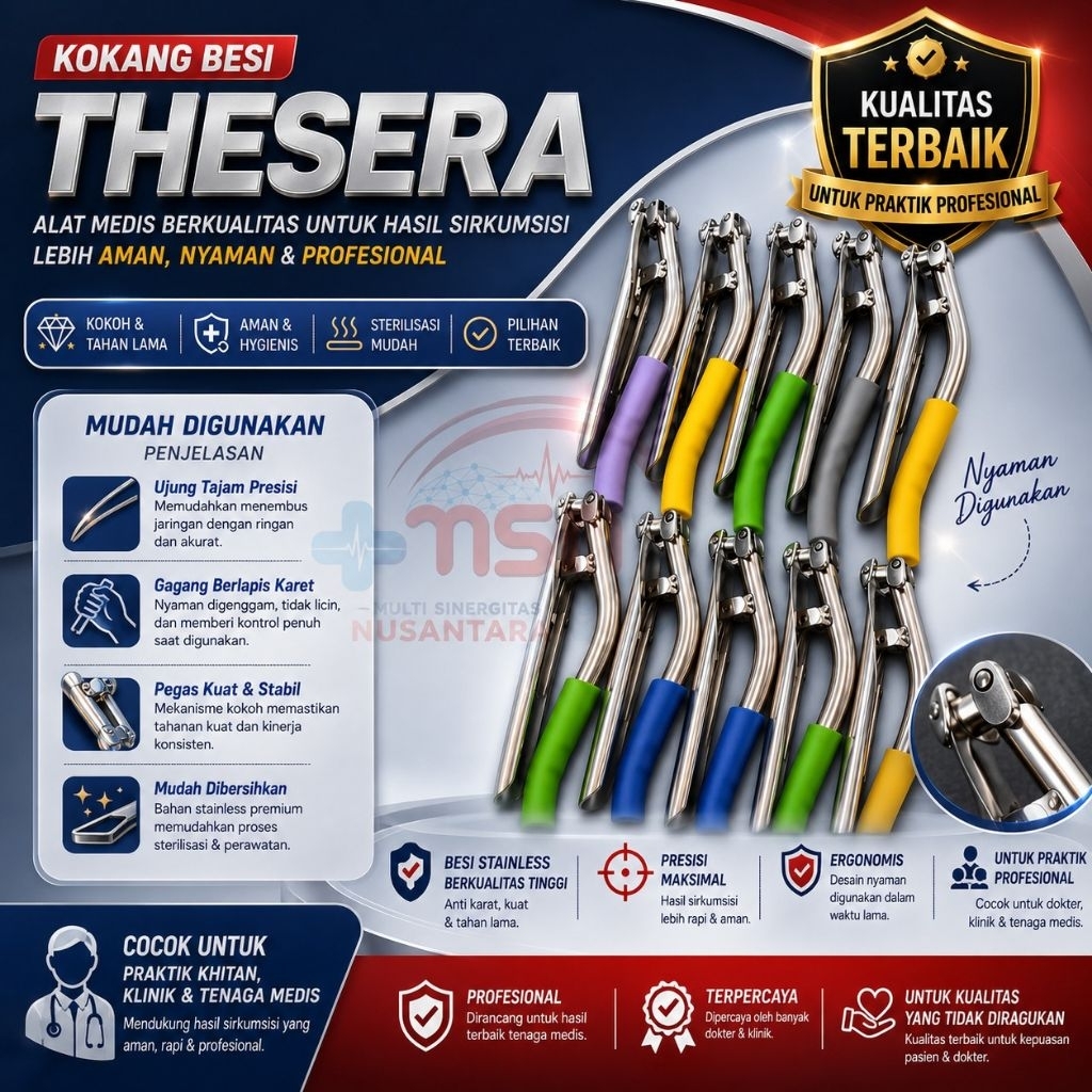 Kokang Besi Thesera Stainless