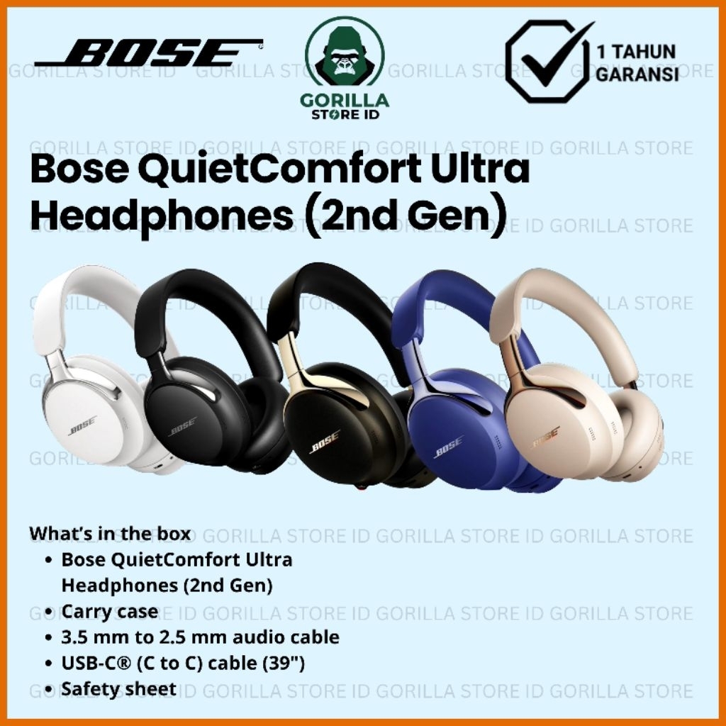 Bose QuietComfort Ultra Headphones Gen 2 (2nd Gen)