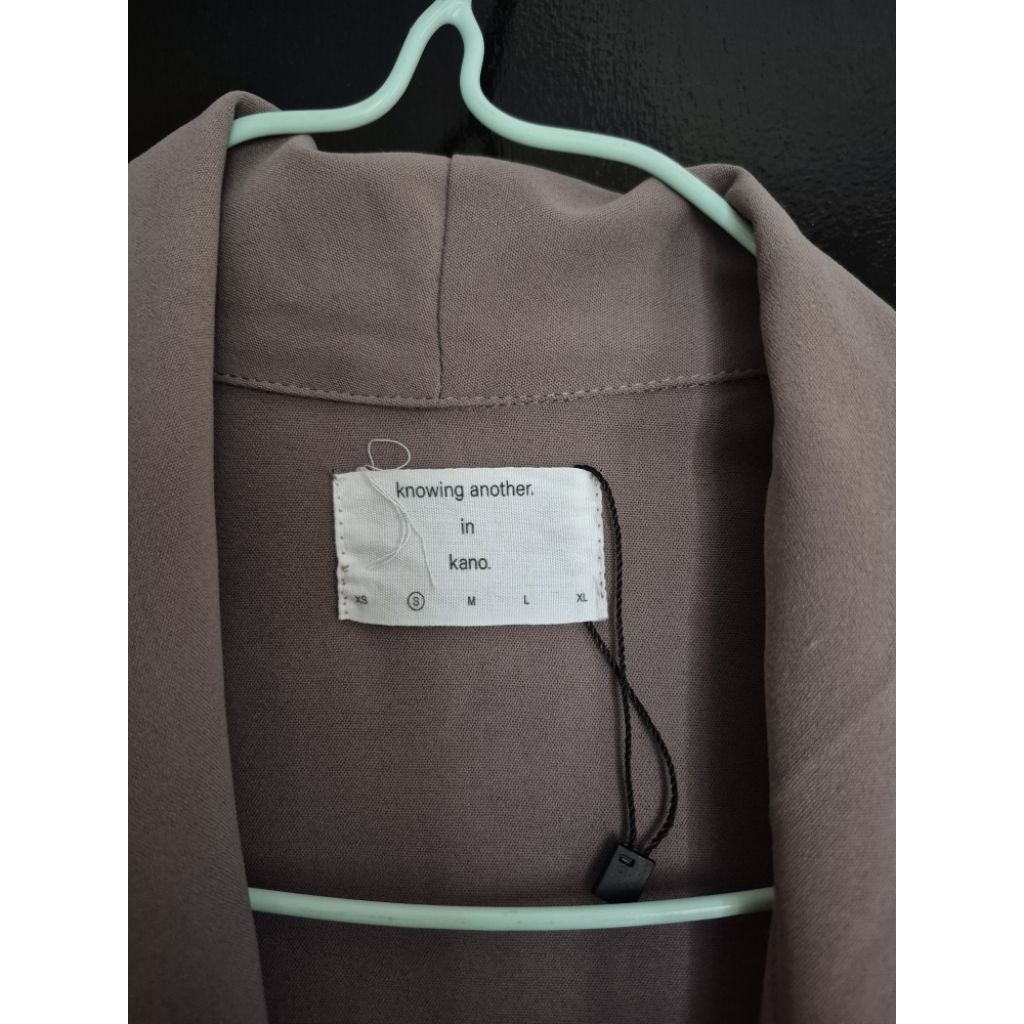 inkano - blazer wanita - wood