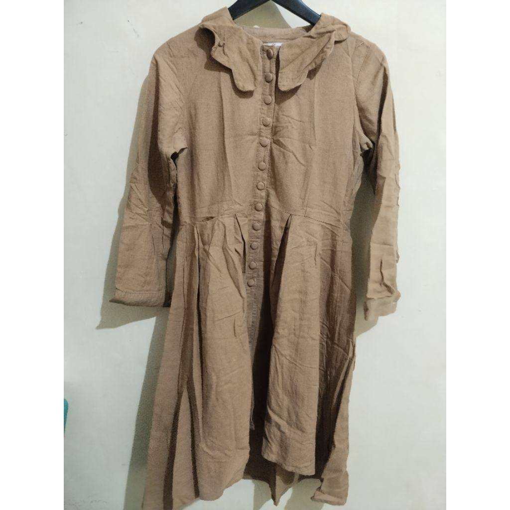 PRELOVED Edmore Brown Tunic