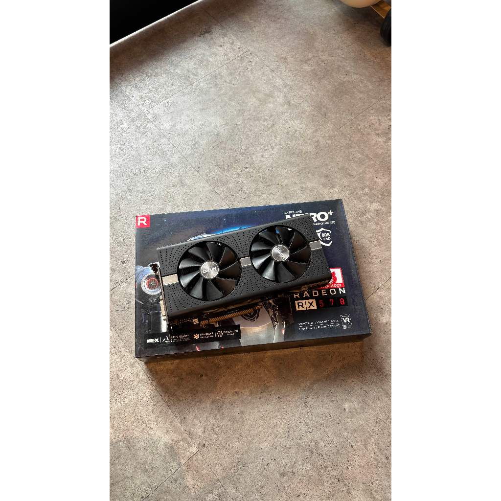 SAPPHIRE RADEON RX 570 NITRO+ OC 8GB GDDR5 AMD VGA / RX570