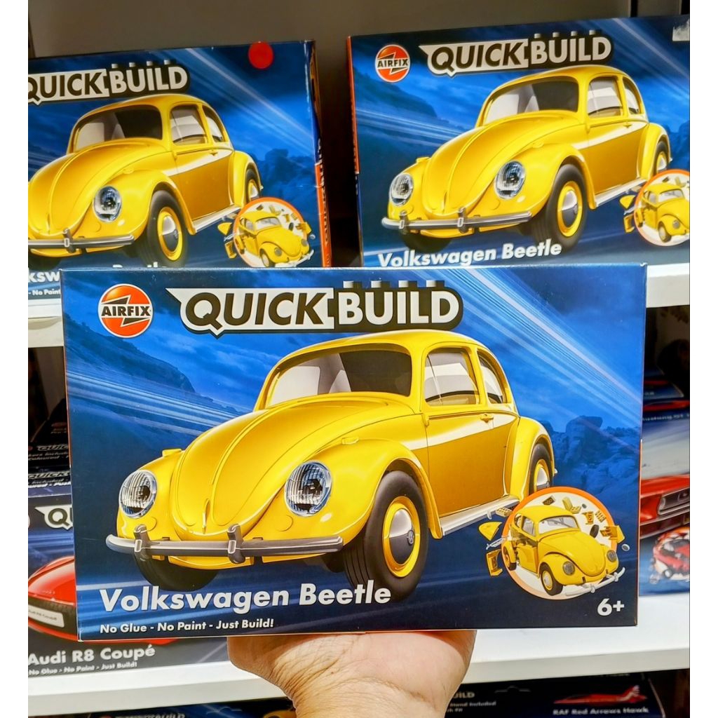 Airfix Quickbuild Volkswagen Beetle ORIGINAL Product LA TOYS