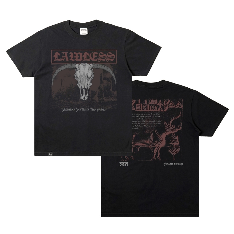 Tshirt LAWLESS JAKARTA - SACRIFICE | Lawless Jakarta Official
