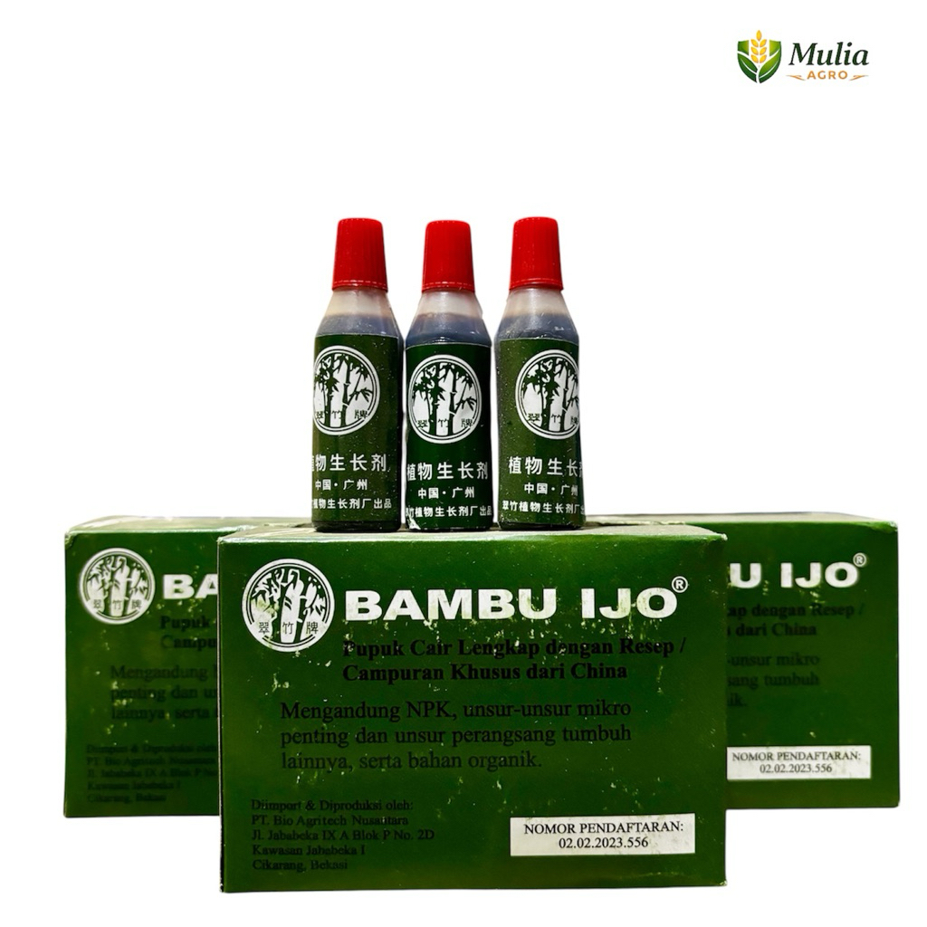 Pupuk Zpt Bambu Ijo Kemasan 12ml - Nutrisi Bambu ijo