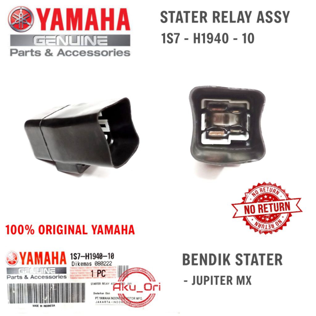 BENDIK STATER JUPITER MX YGP bendik relay switch stater Jupiter z new Vega zr original yamaha 1S7 H1