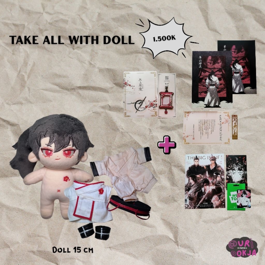 Bulk Webtoon Return of the Sword Master ROTBB Cheong Myeong Official Merch
