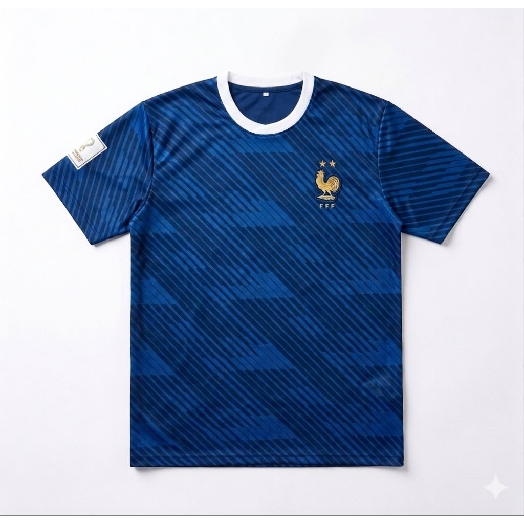 Jersey Bola Murah Pildun Spanyol/Prancis/Argentina/Portugal  home - Nyaman Dipakai. jersey lamine ya