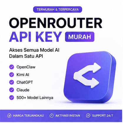 API Key AI Openrouter Murah