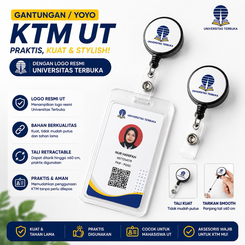 Cetak KTM + YOYO gantungan UT