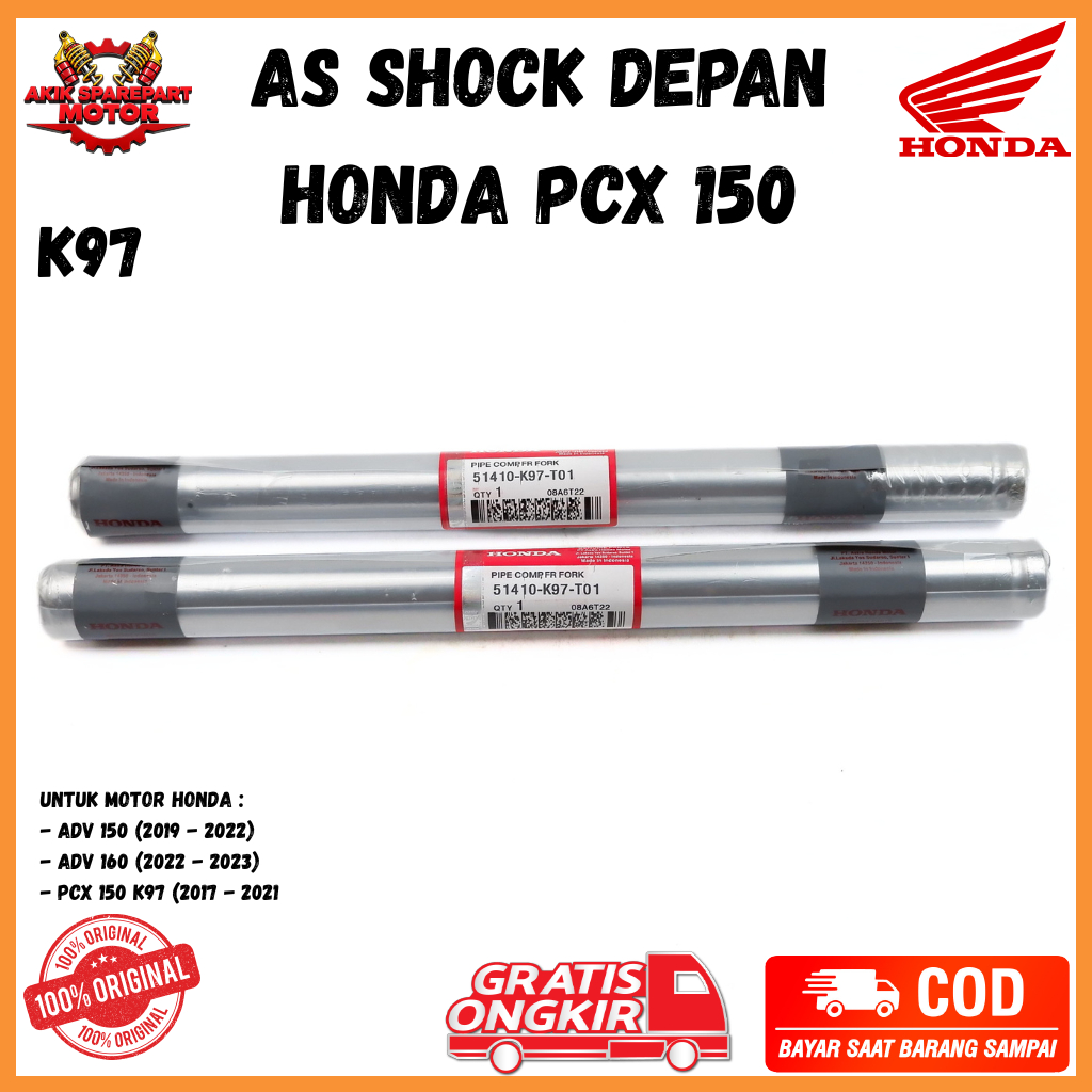 Shock Depan Honda PCX 150 Ori & ADV 160 / As Shock Breaker Honda ADV 160 - K97 Original Akik Sperpar