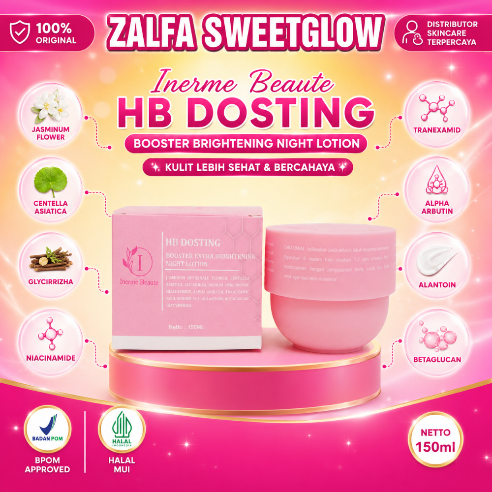 HB Dosting Booster Extra Brightening Night Lotion Inerme Beaute