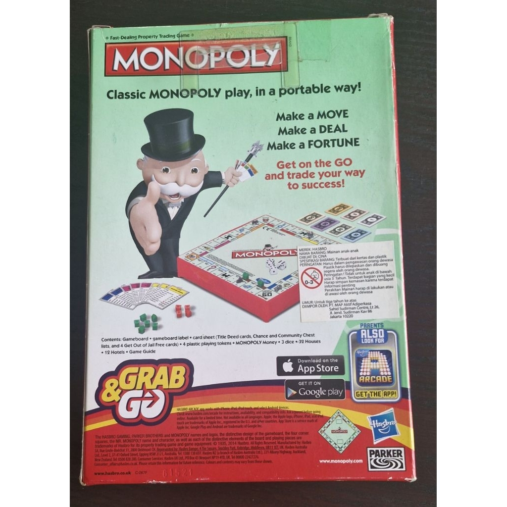 Monopoly Grab & GO