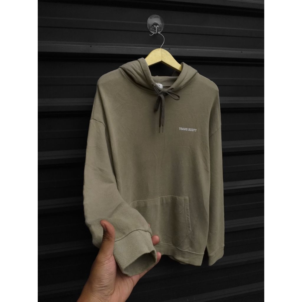 HOODIE SLAM x TRAVIS SCOOT GREEN OLIVE