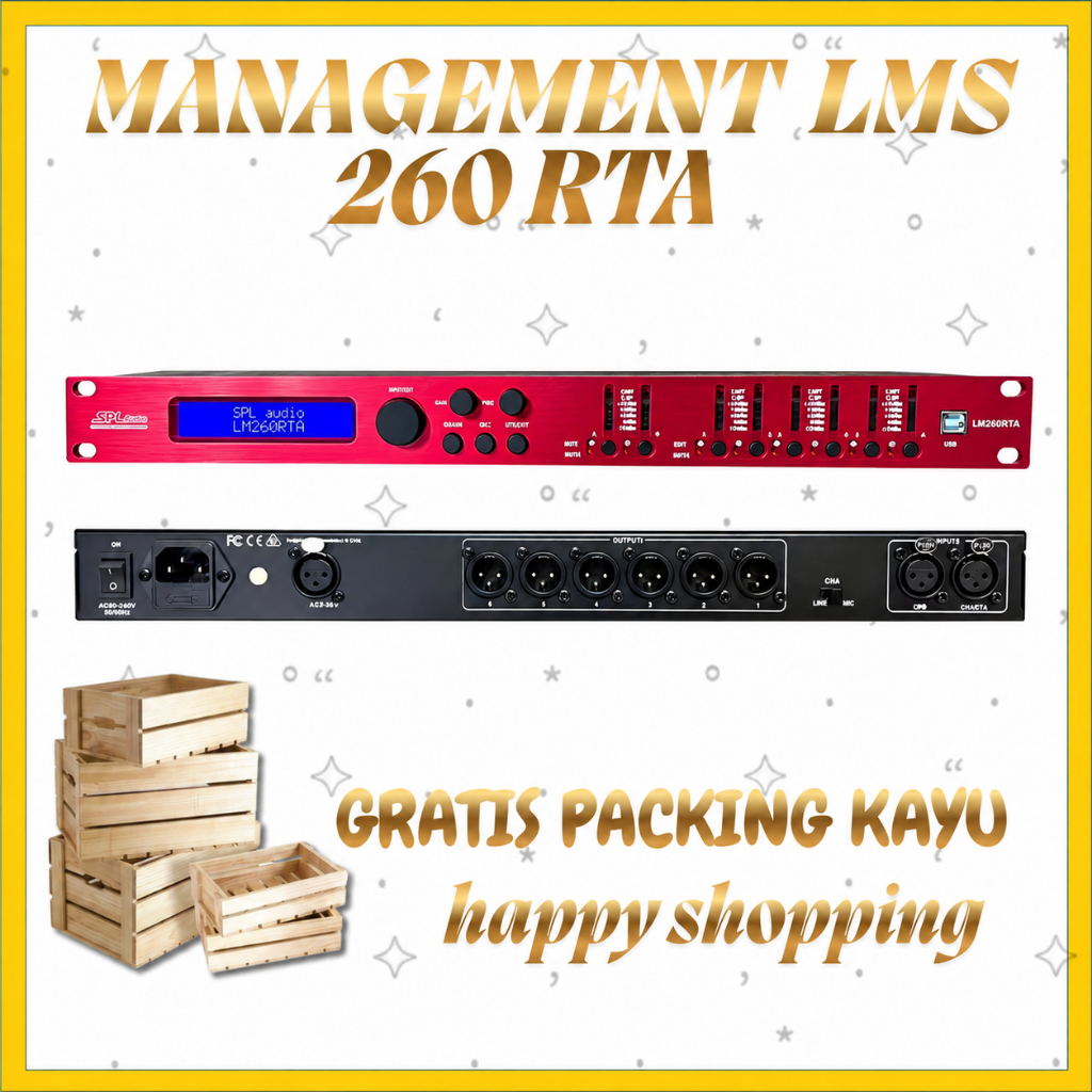 Management SPL Audio Speaker LMS 260 RTA