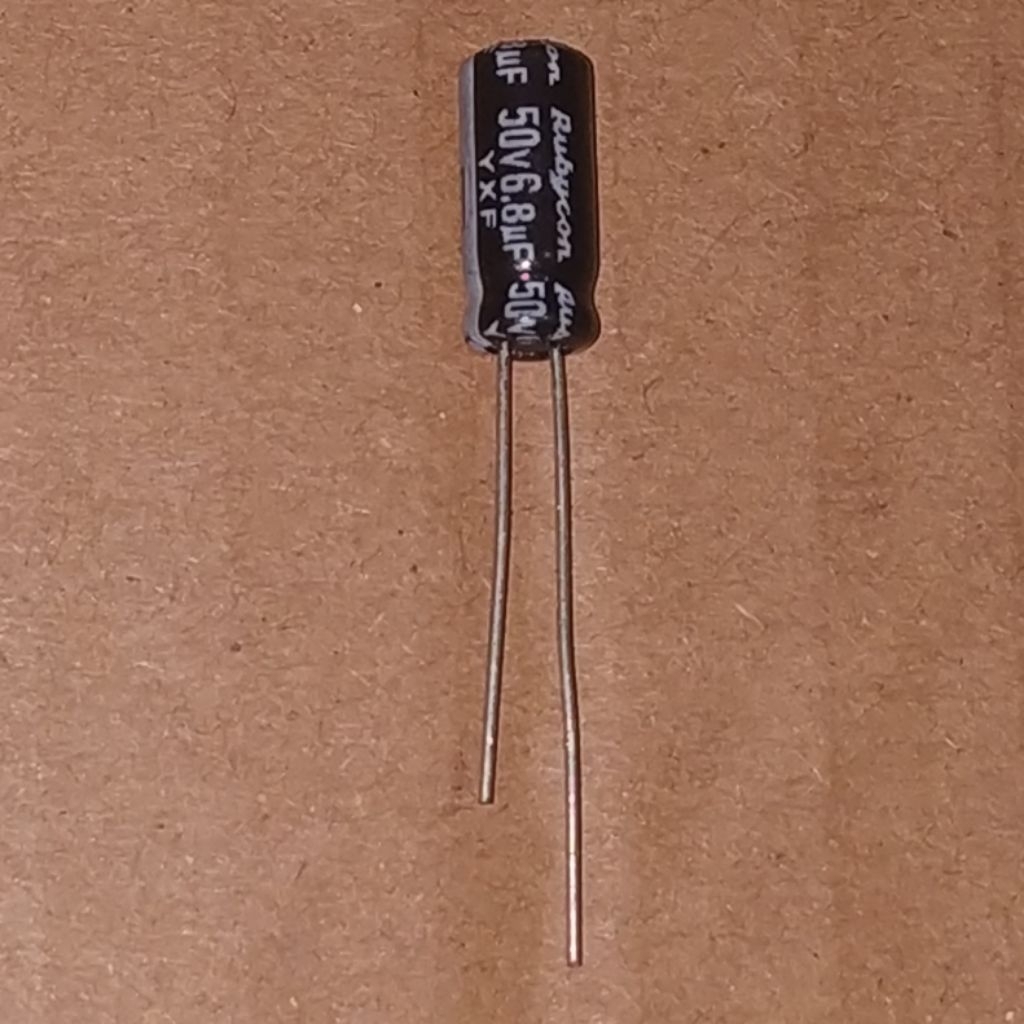 C Elko Elco 6.8uF 50V 6.8 uF 50 V