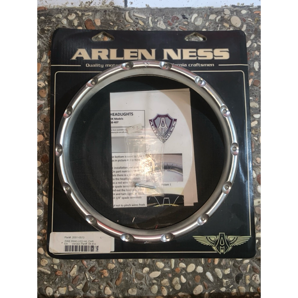 Fire Ring LED Arlen Ness/ring lampu harley davidson