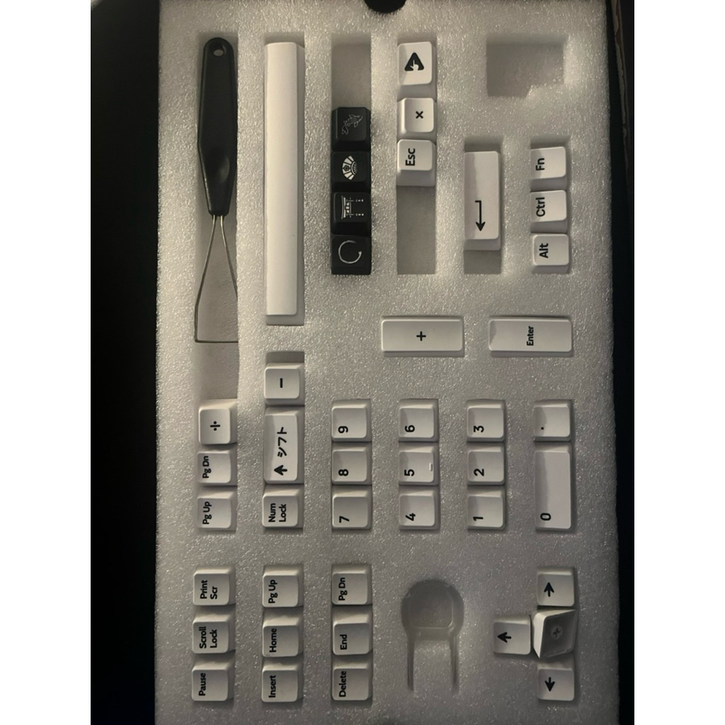 Pressplay PBT Dye Sub keycaps Shirakawa