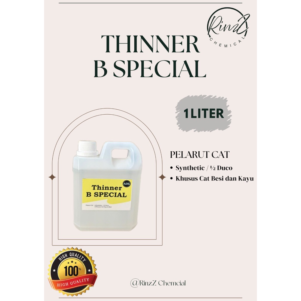 THINNER B SPECIAL 1 LITER / THINNER SERBAGUNA