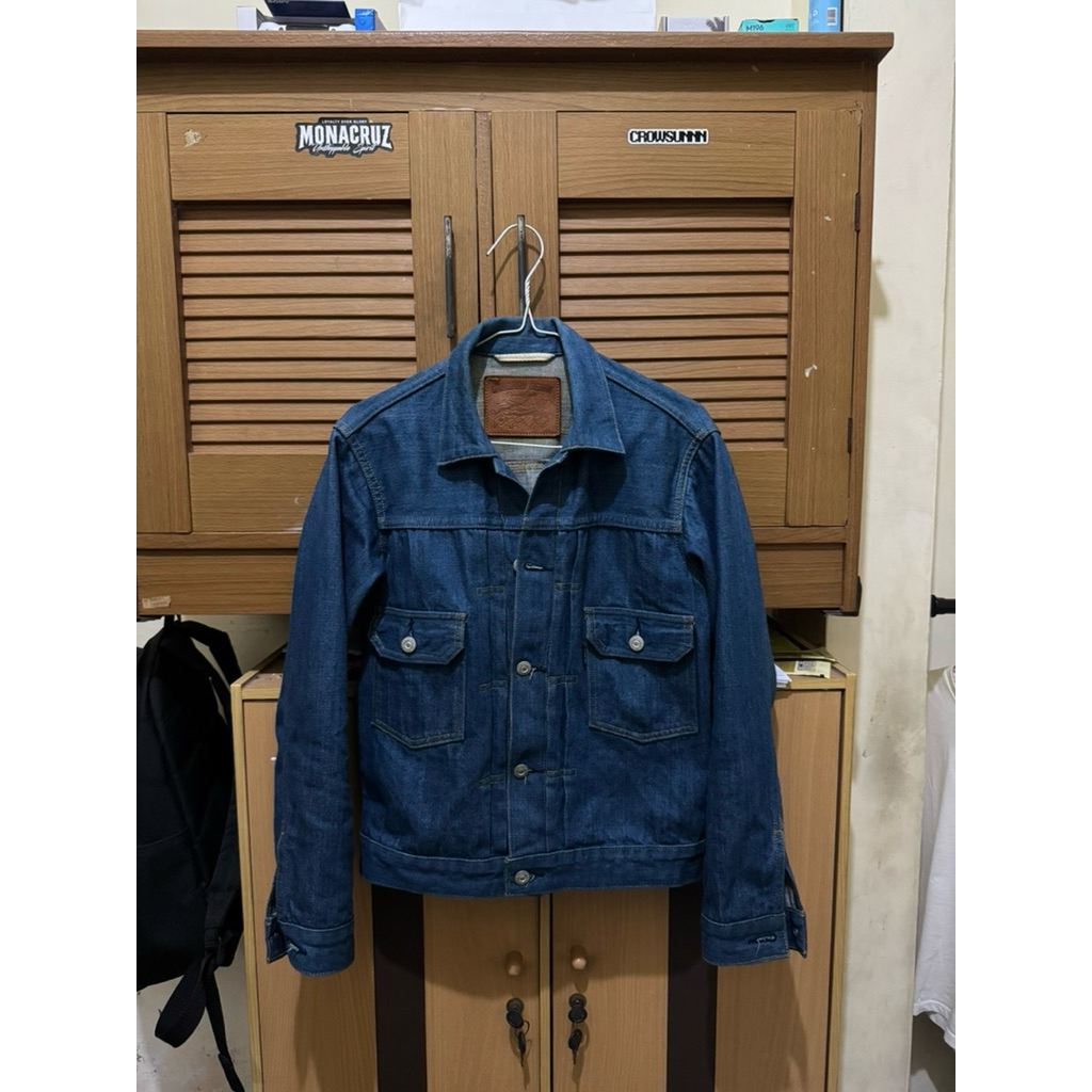 Jacket trucker denim wingman