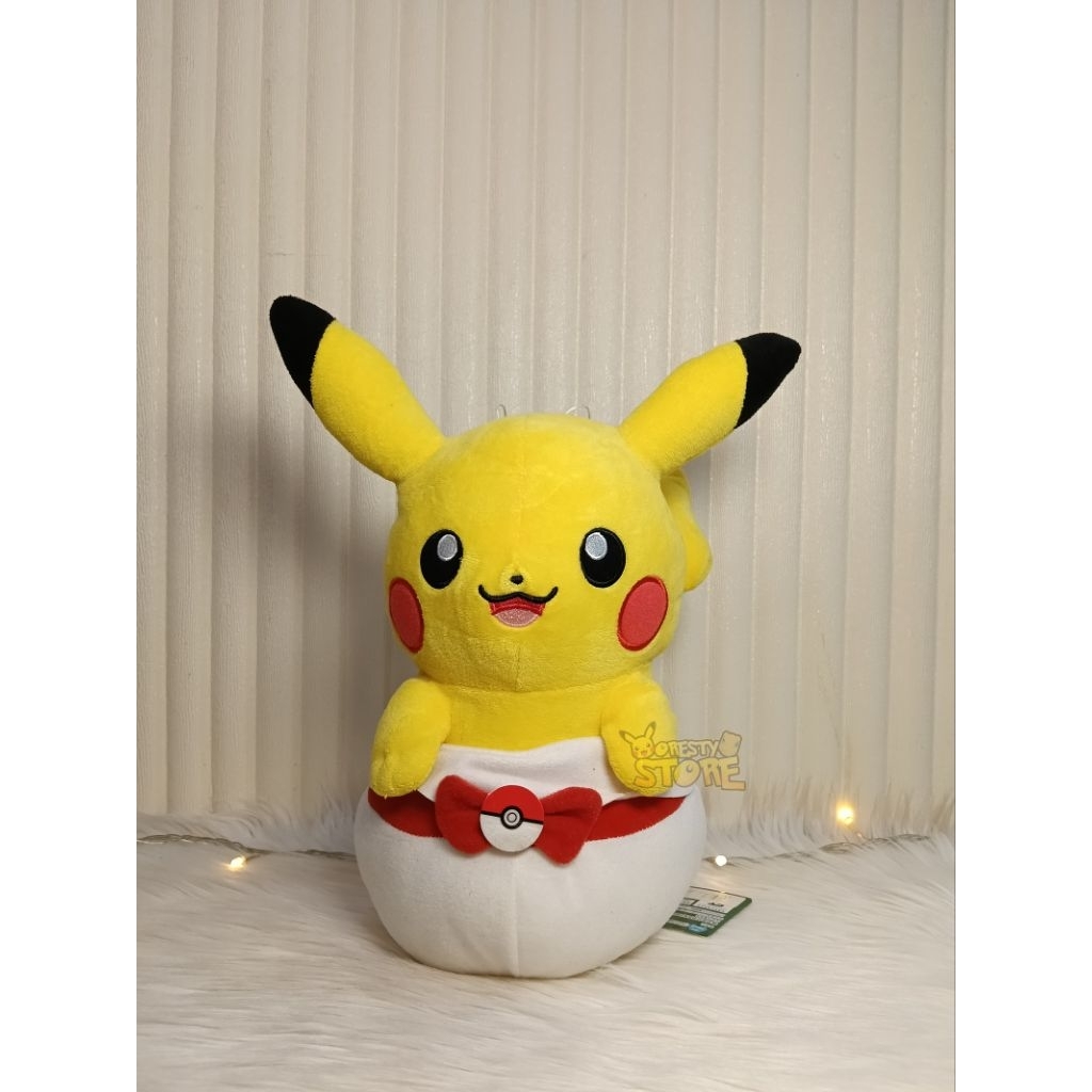 Boneka Pokemon Pikachu Christmas in Snow - Banpresto