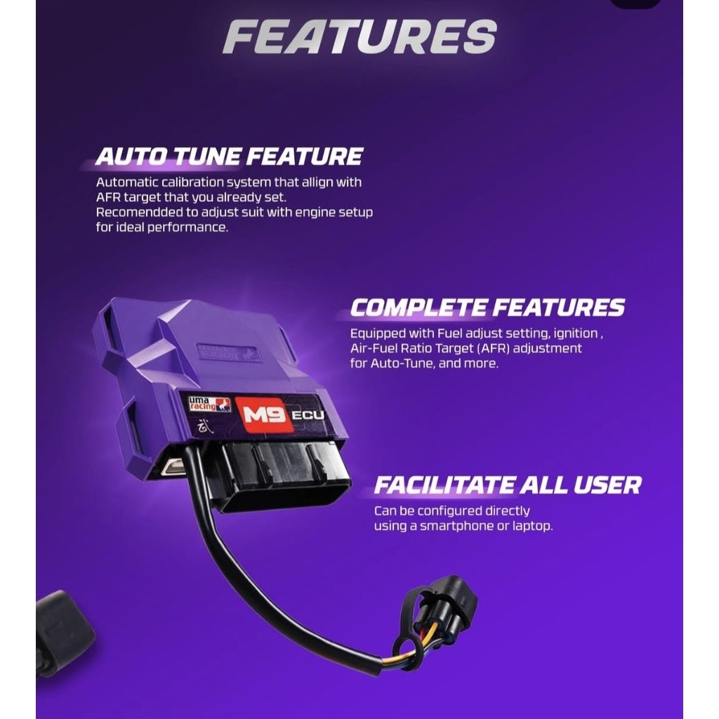 ECU Uma Racing M9 Mx King V2