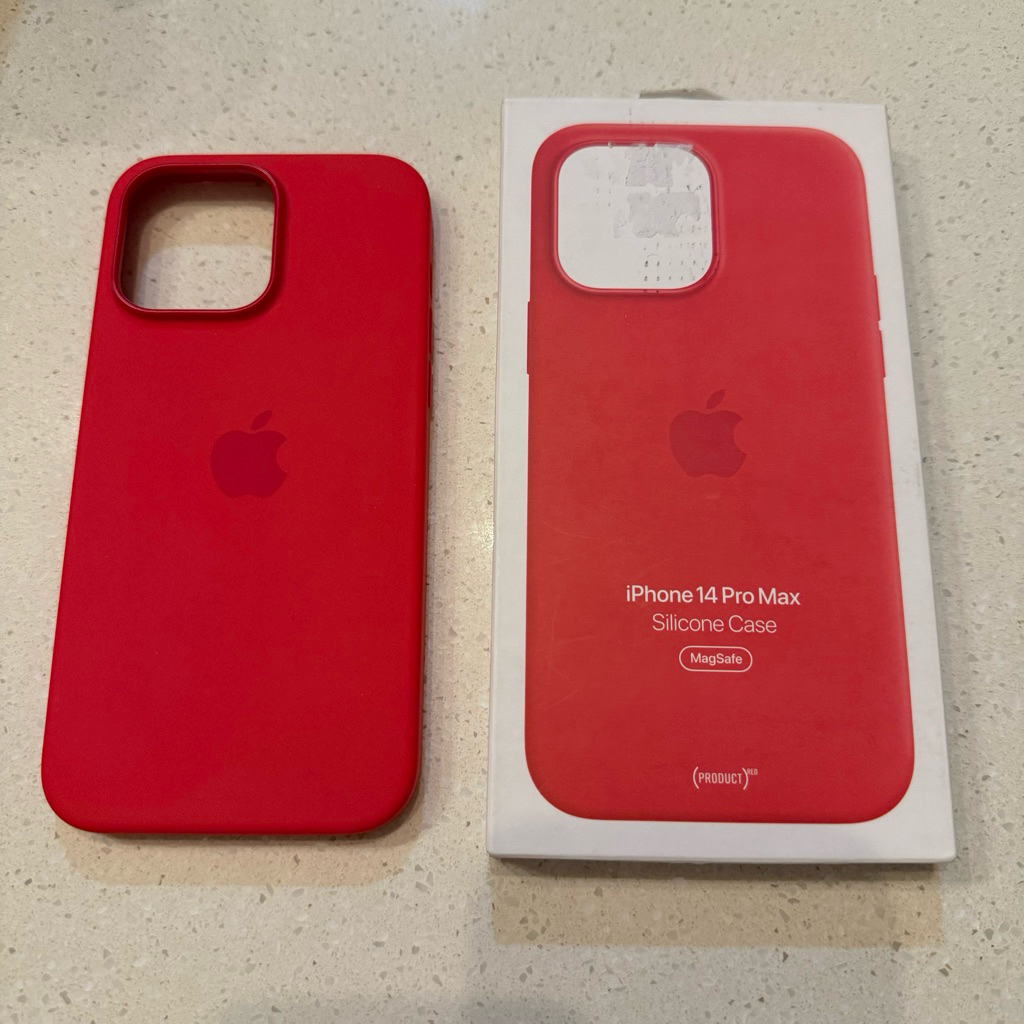 Preloved casing Iphone 14 Pro Max Red original
