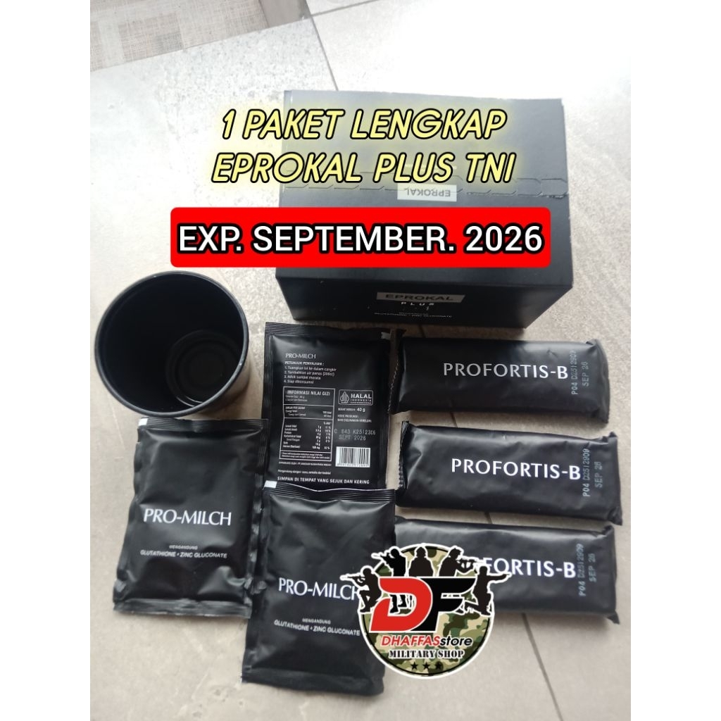 PROMO... 1 PAKET RANSUM TNI || RANSUM EPROKAL PLUS ASLI JATAH TNI || EXP SEPTEMBER 2026 || IMUKAL TN