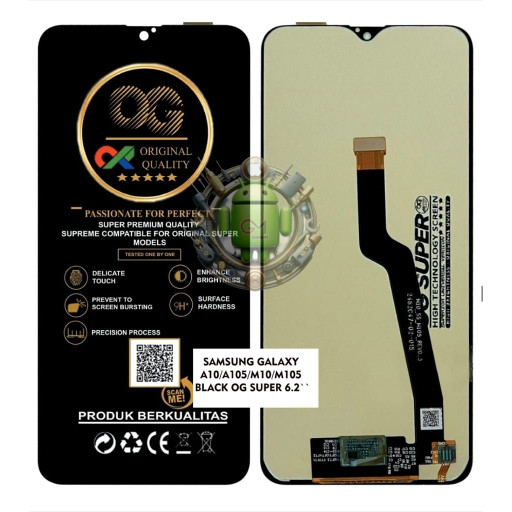 LCD SAMSUNG A10/LCD TOUCHSCREEN SAMSUNG A10/A105/M10/M105 FULLSET ORIGINAL