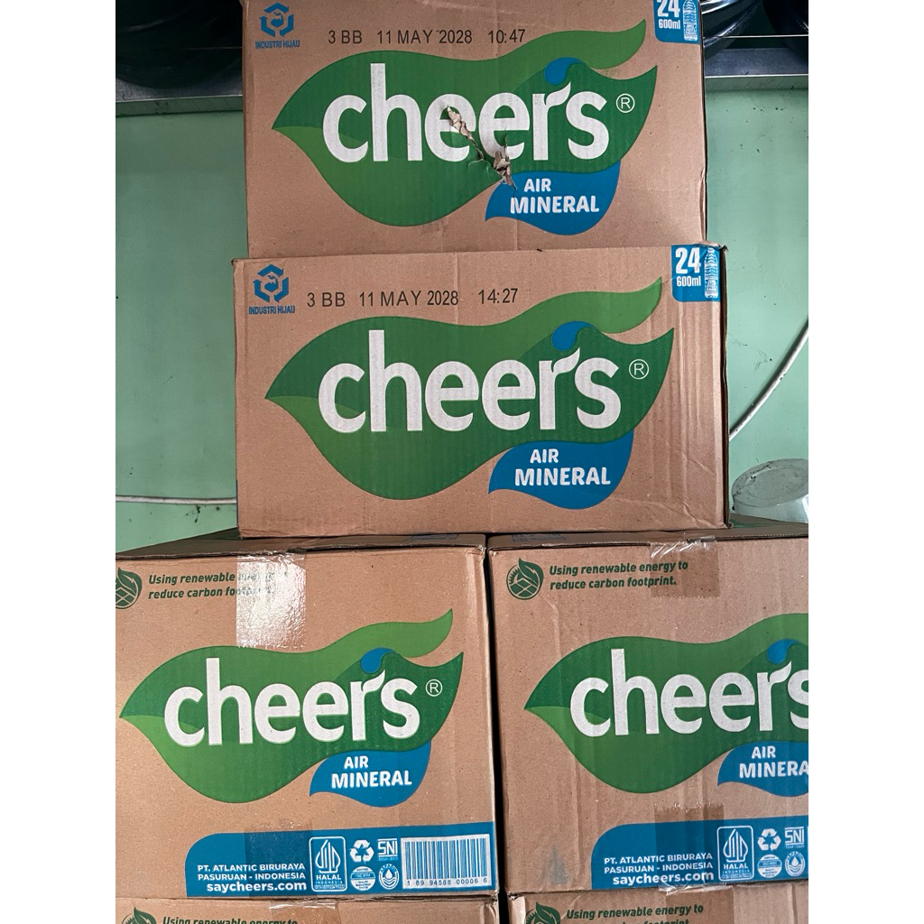 CHEERS BOTOL 600ml (tanggung)