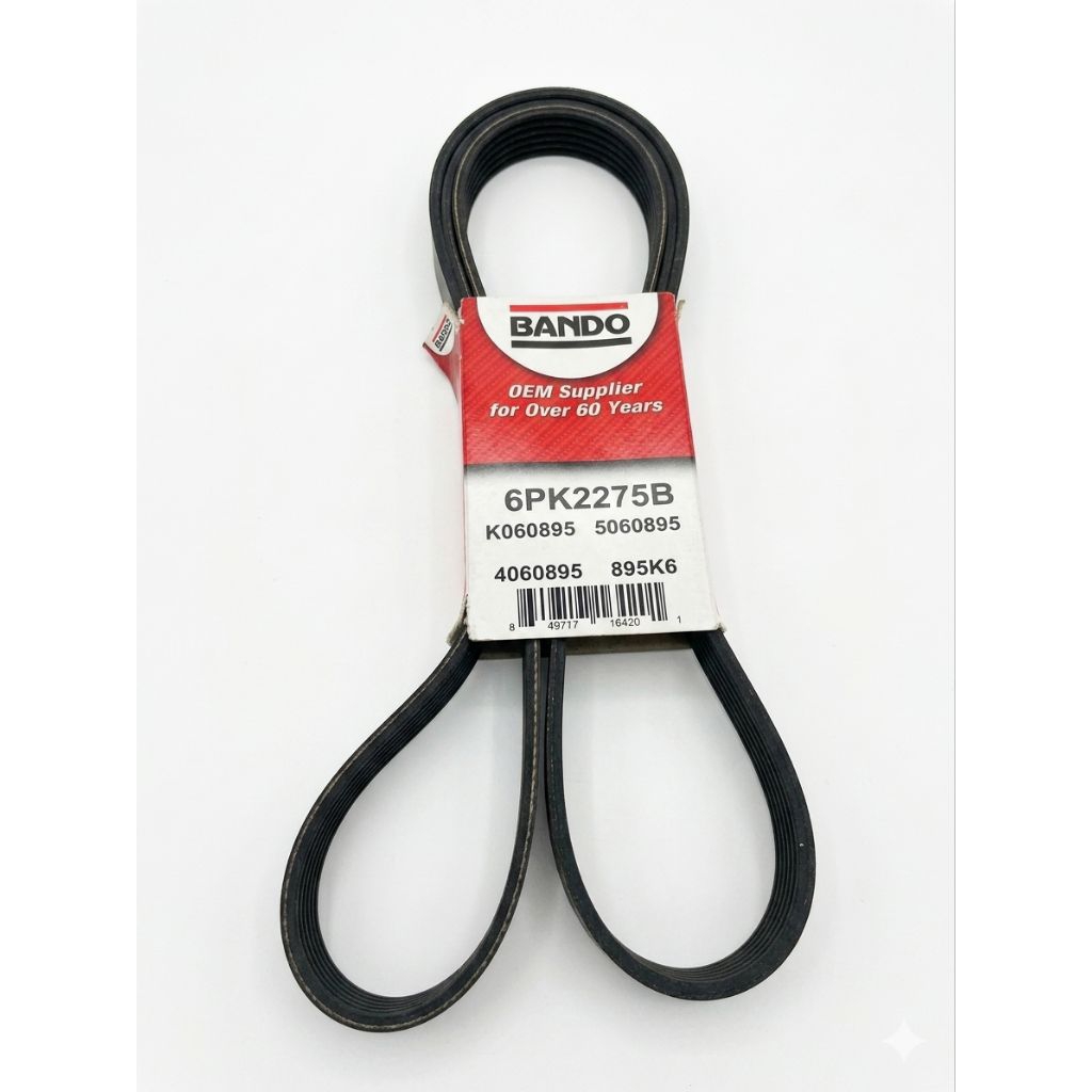 BANDO Van Belt 6PK2275B Original - Tali Kipas Mobil 6 Ribs 2275 mm
